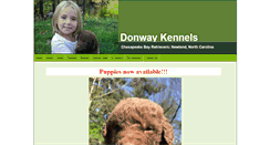 Desktop Screenshot of donwaykennels.com